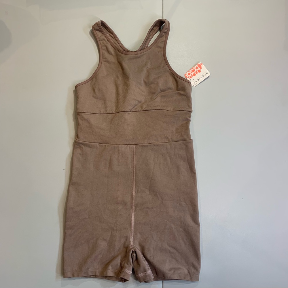 FP Movement by Free People Brown Romper
